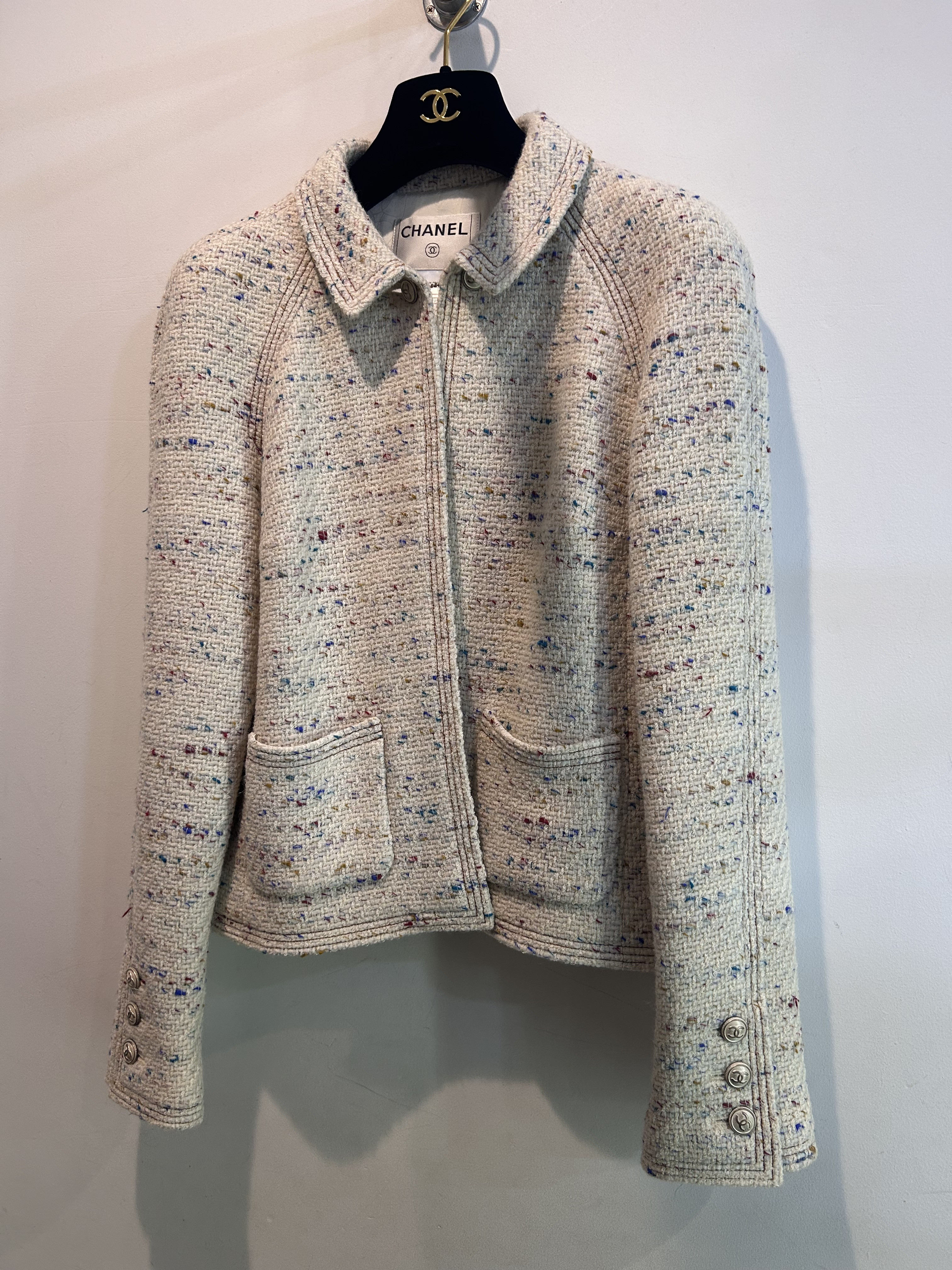 【値下げしました✨】CHANEL ツイードジャケット ウエストヴィレッジ梅屋敷店