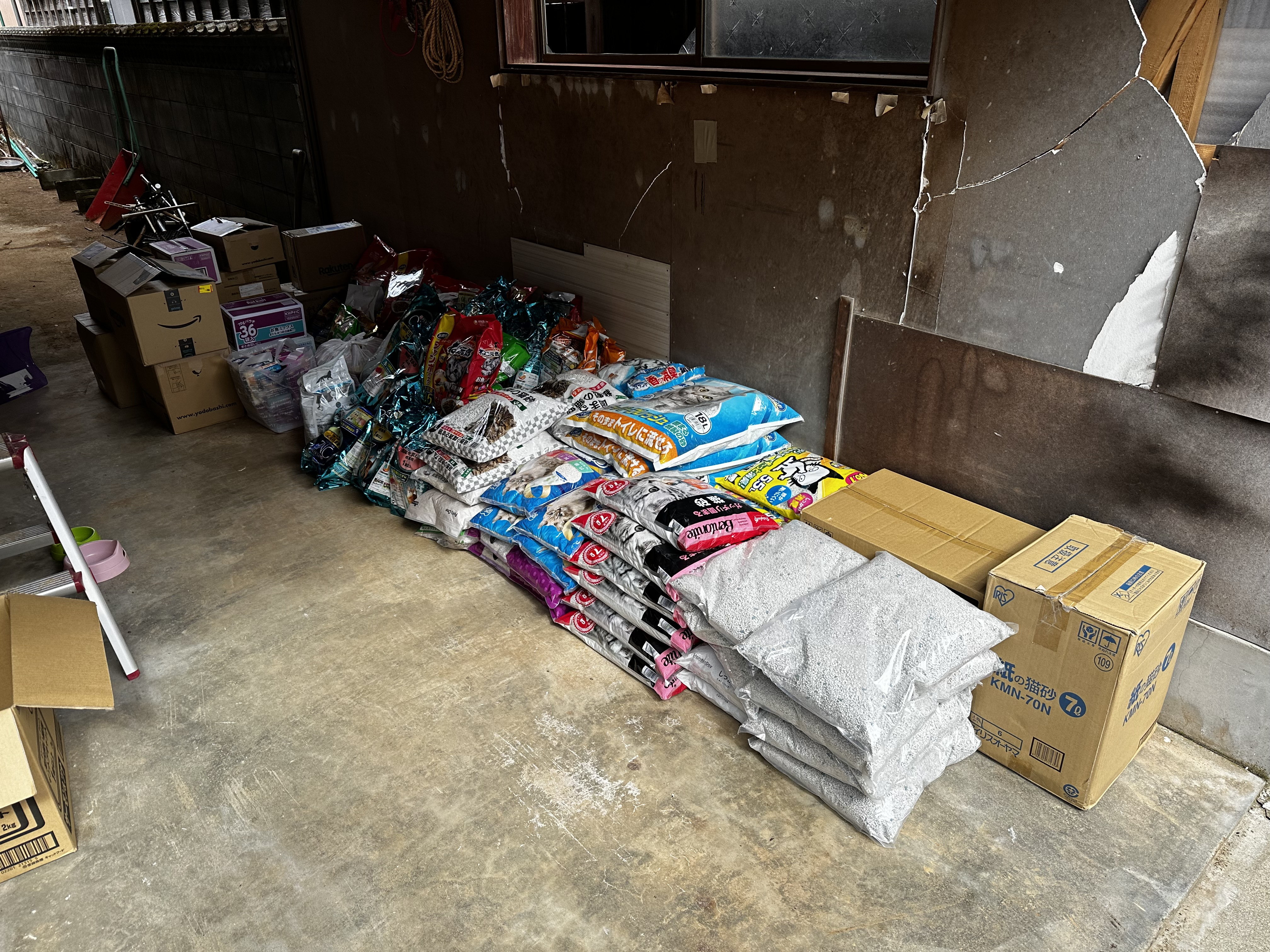 被災地の能登・輪島地区へ支援物資を届けました。