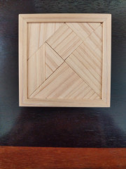 Tangram：木製パズル（その1）