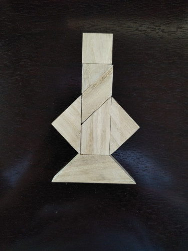 清少納言智恵板：木製パズル（その3）