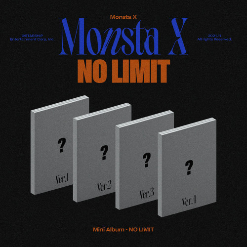 MONSTA X NO LIMIT 10th ミニアルバム 予約開始！
