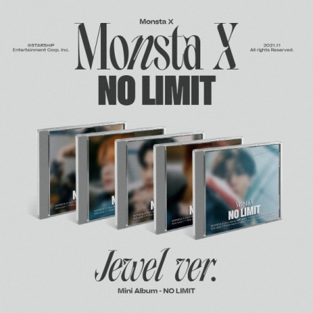【Jewel Case Ver. 】 MONSTA X NO LIMIT 10th ミニアルバム 予約開始！