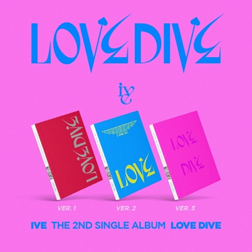 IVE LOVE DIVE 2nd シングルアルバム   ( 韓国盤 )(韓メディアSHOP限定特典付) 予約開始！