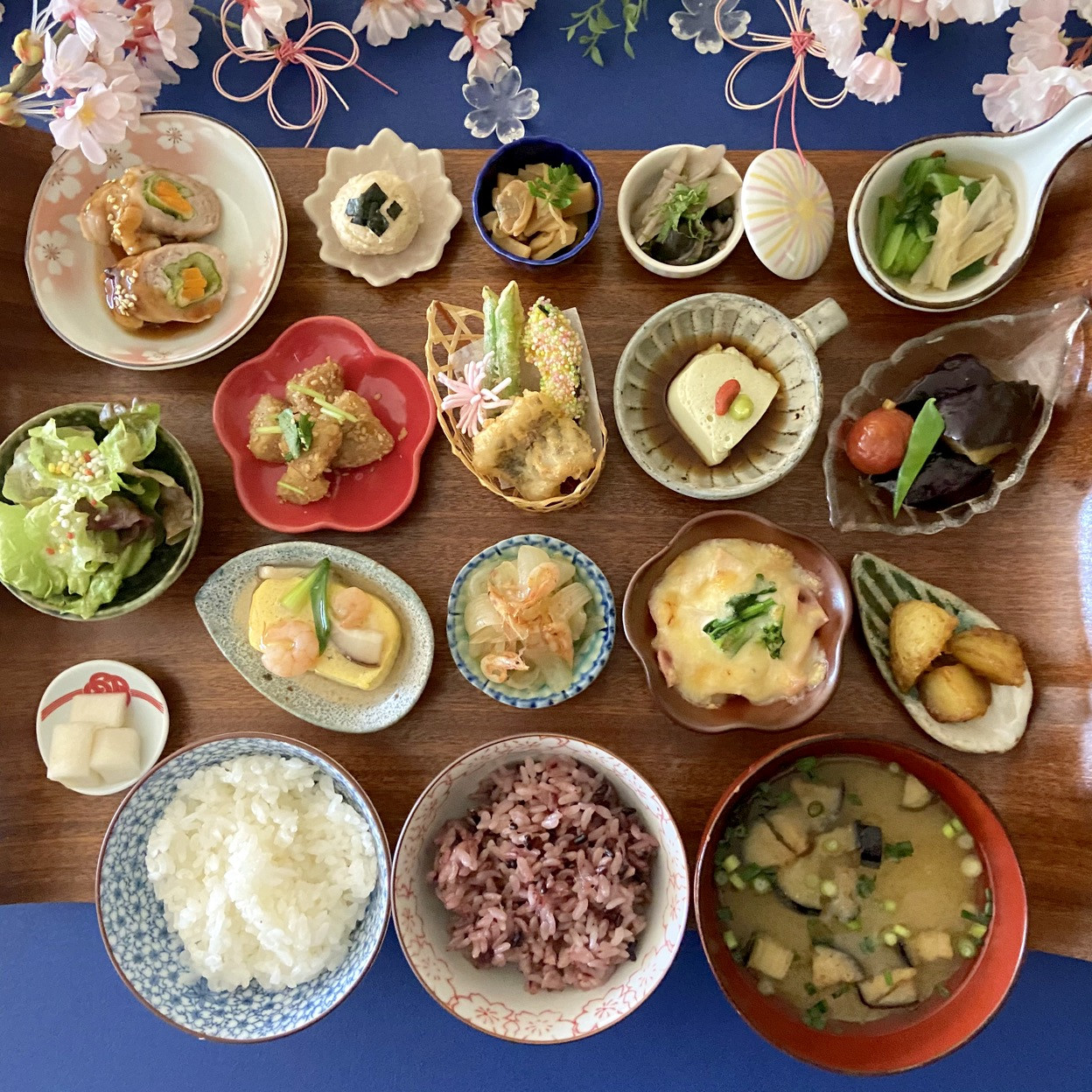 4月の「日々彩菜ご飯」