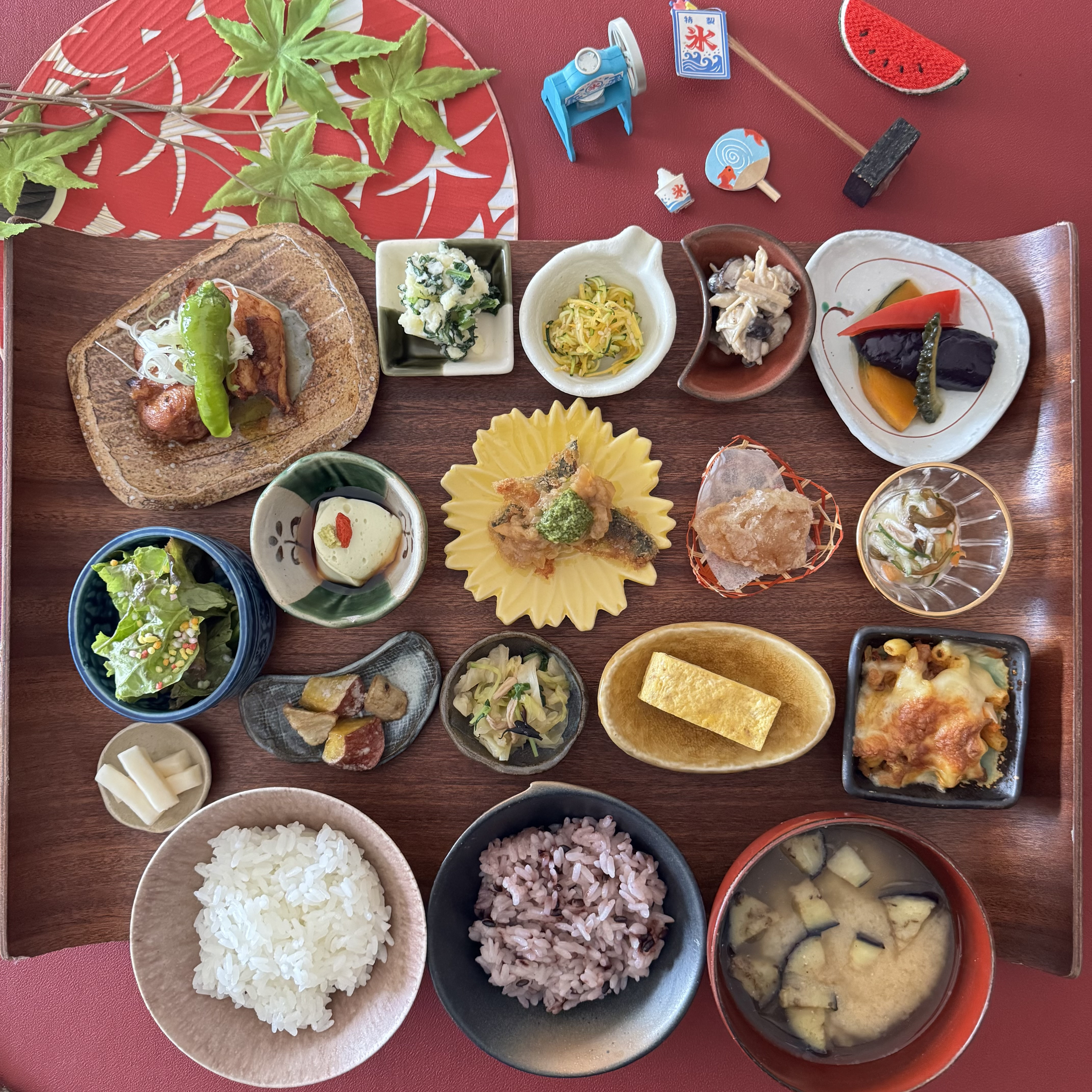 8月の「日々彩菜ごはん」