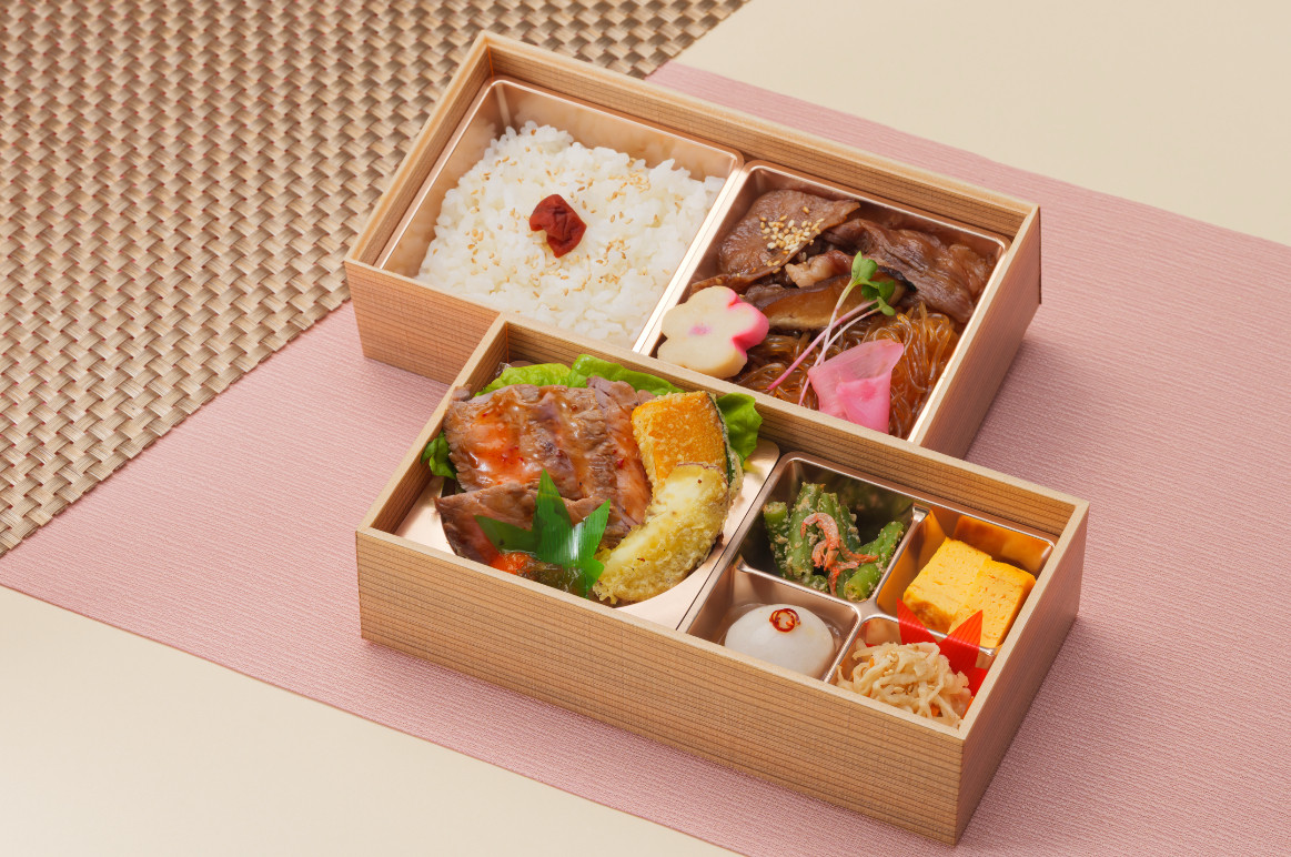 京ノ米とすき焼き重弁当