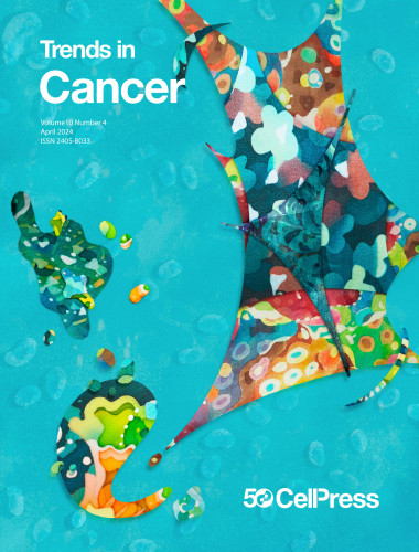 「Trends in Cancer 2024.April 」 表紙デザイン