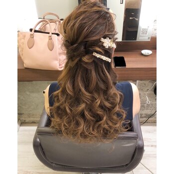 ヘアセット×着付け×最新ミックス脱毛