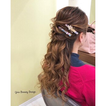 ヘアセット×着付け×最新ミックス脱毛