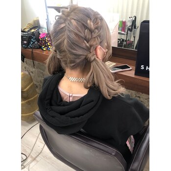 ヘアセット×着付け×最新ミックス脱毛