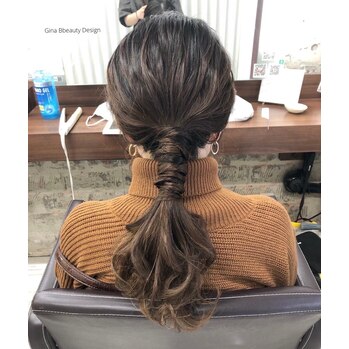 ヘアセット×着付け×最新ミックス脱毛