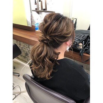 ヘアセット×着付け×最新ミックス脱毛