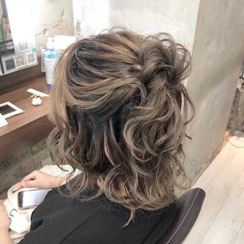 ヘアセット×着付け×最新ミックス脱毛