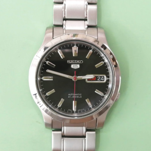 セイコー5 seiko5 自動巻スケルトン時計修理