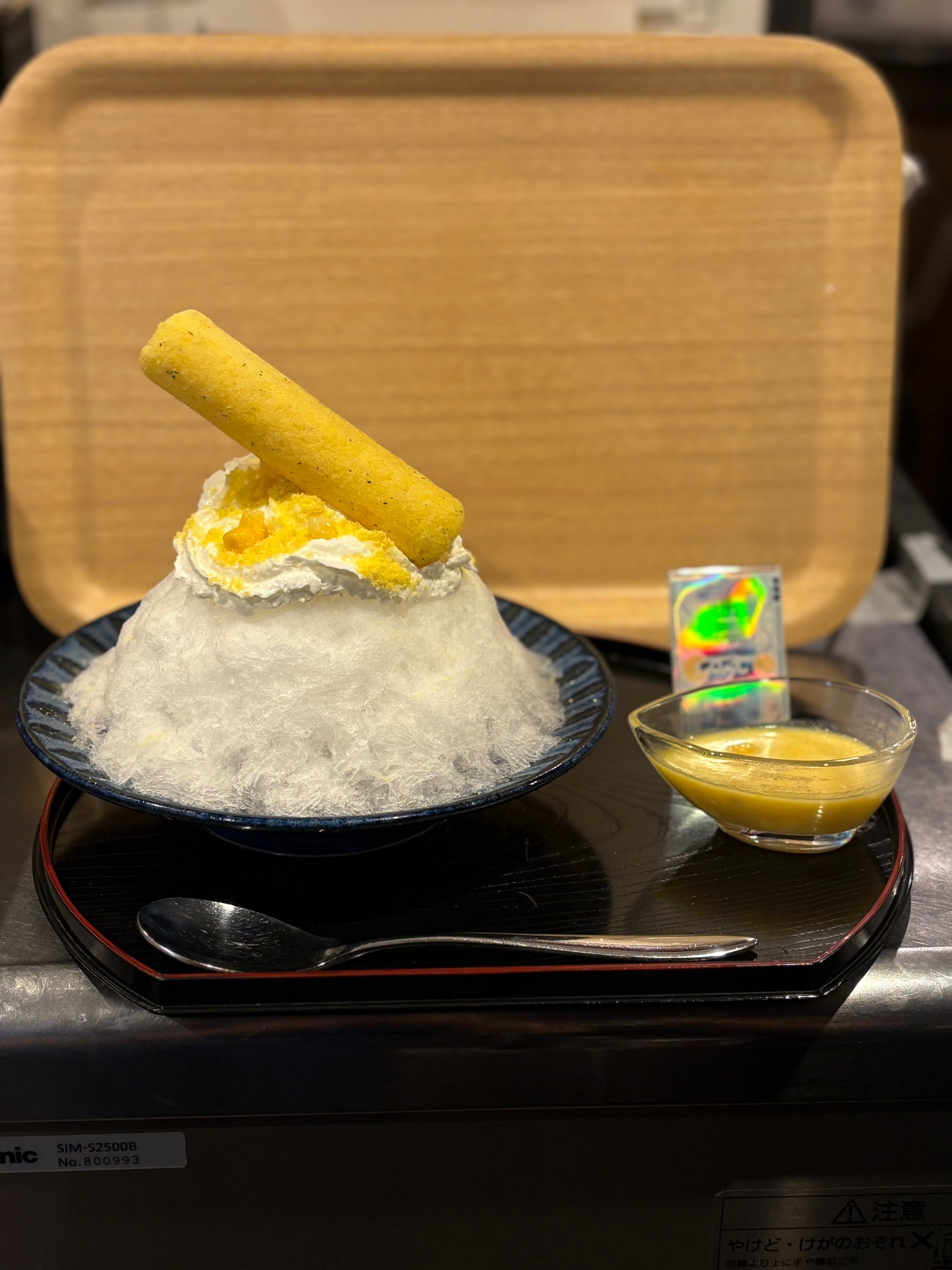 新作コーンポタージュのかき氷 コンポタみるくスティック&コンポタの2種類が登場しました!