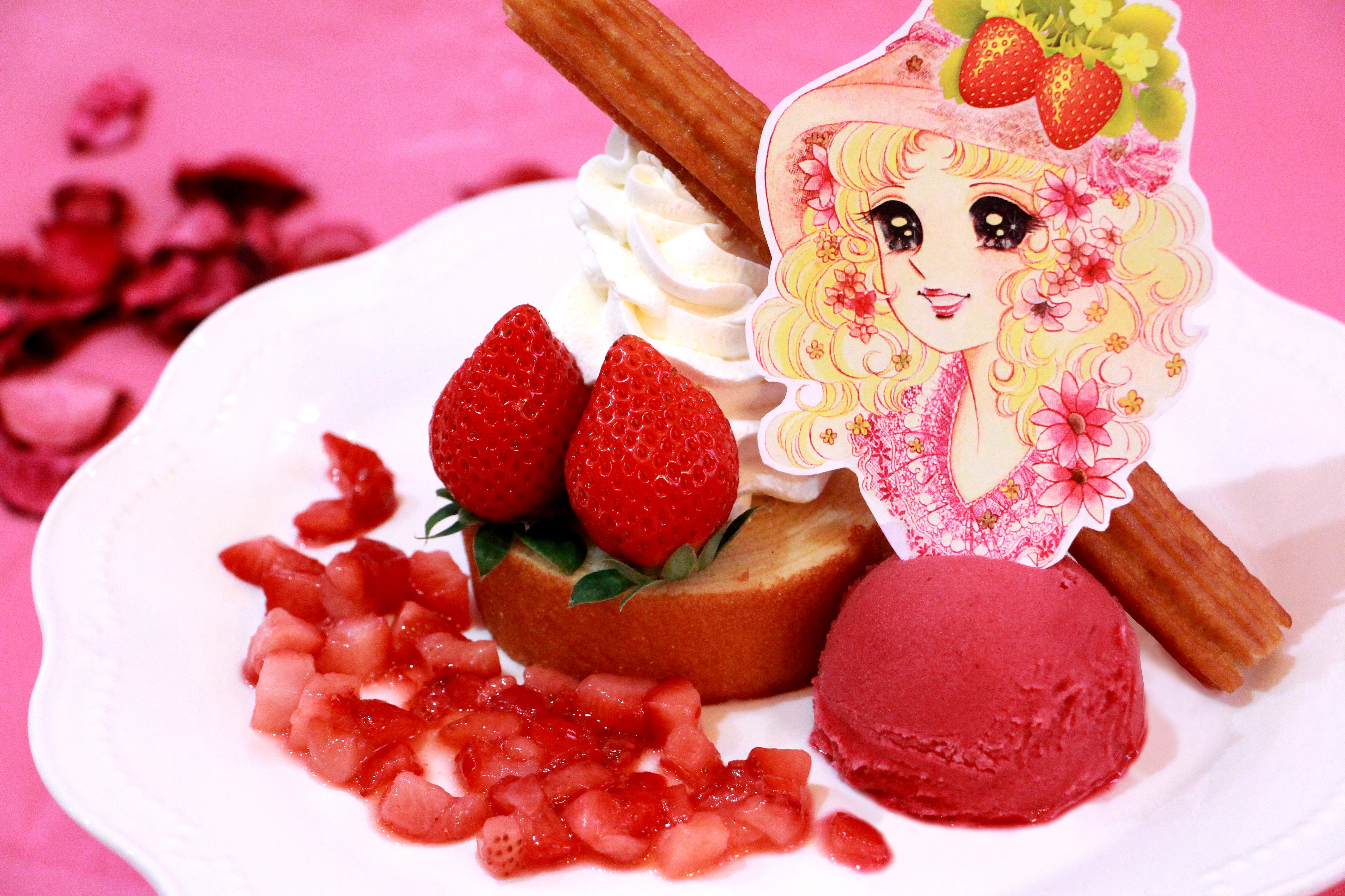 <h4><h9>いちごのバームクーヘン with マダムゆみこ</h4></h9>