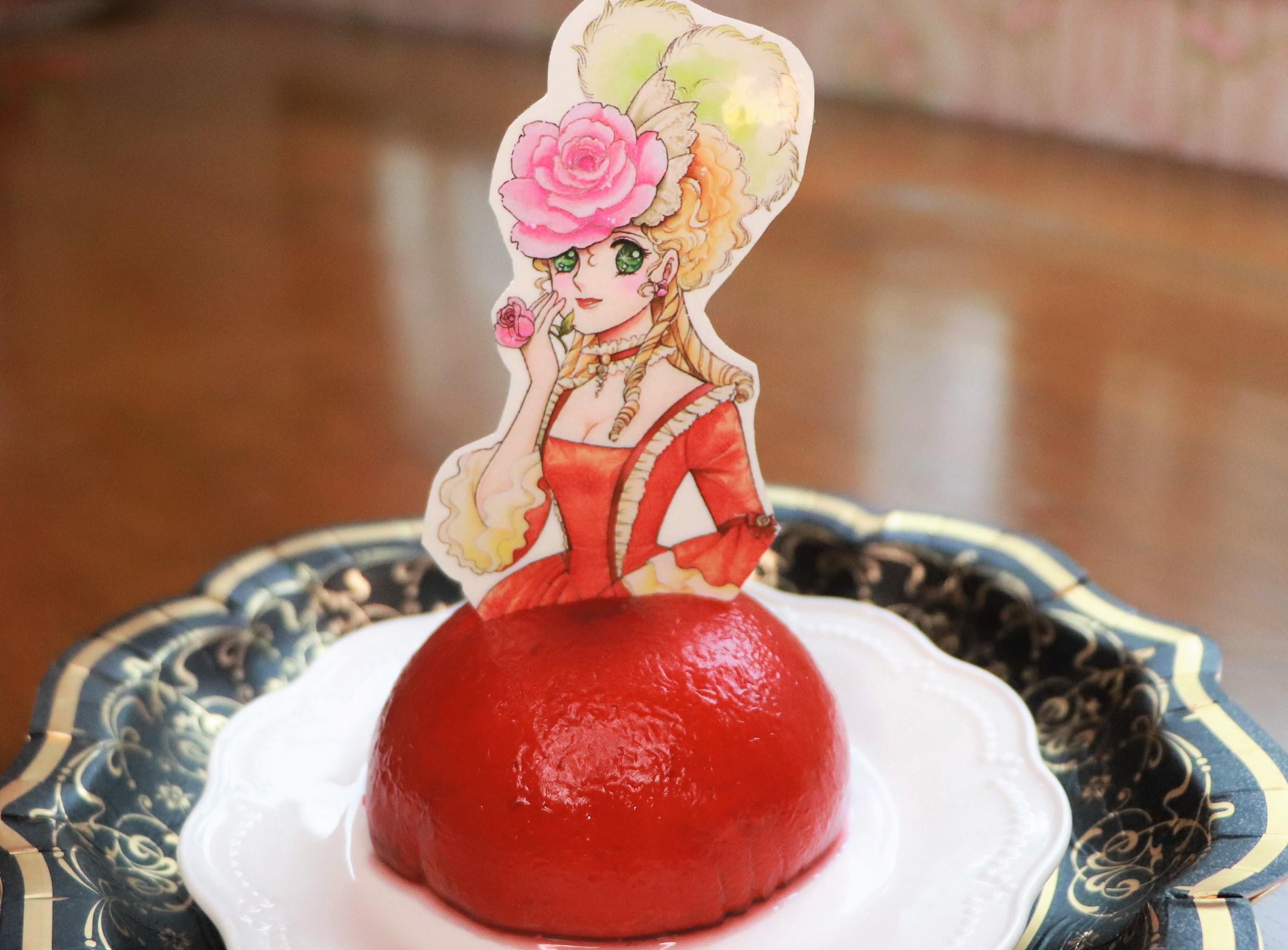 <h9>ダブルベリーのドレスケーキ</h9>
