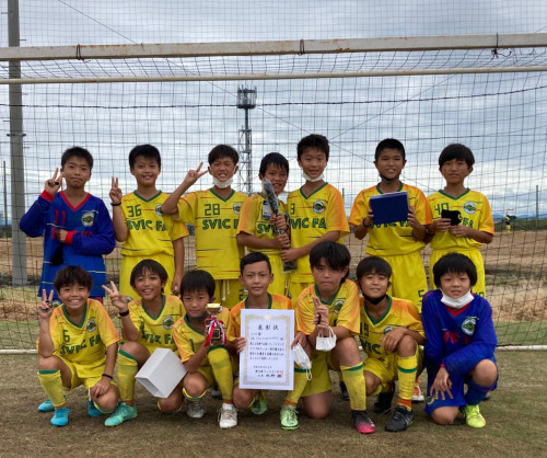 第 44 回神戸兵庫シティライオンズクラブ杯 秋季大会(Ｕ-11)　第３位入賞！