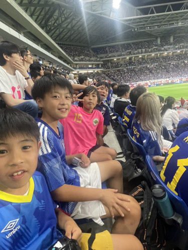 またまたまた、日本代表戦、ご招待頂きました！
