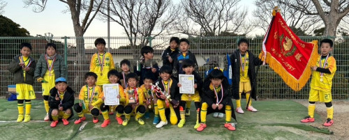 第34回神戸須磨ライオンズクラブ杯争奪ちびっ子サッカー大会 (U-9の部) 優勝！ 