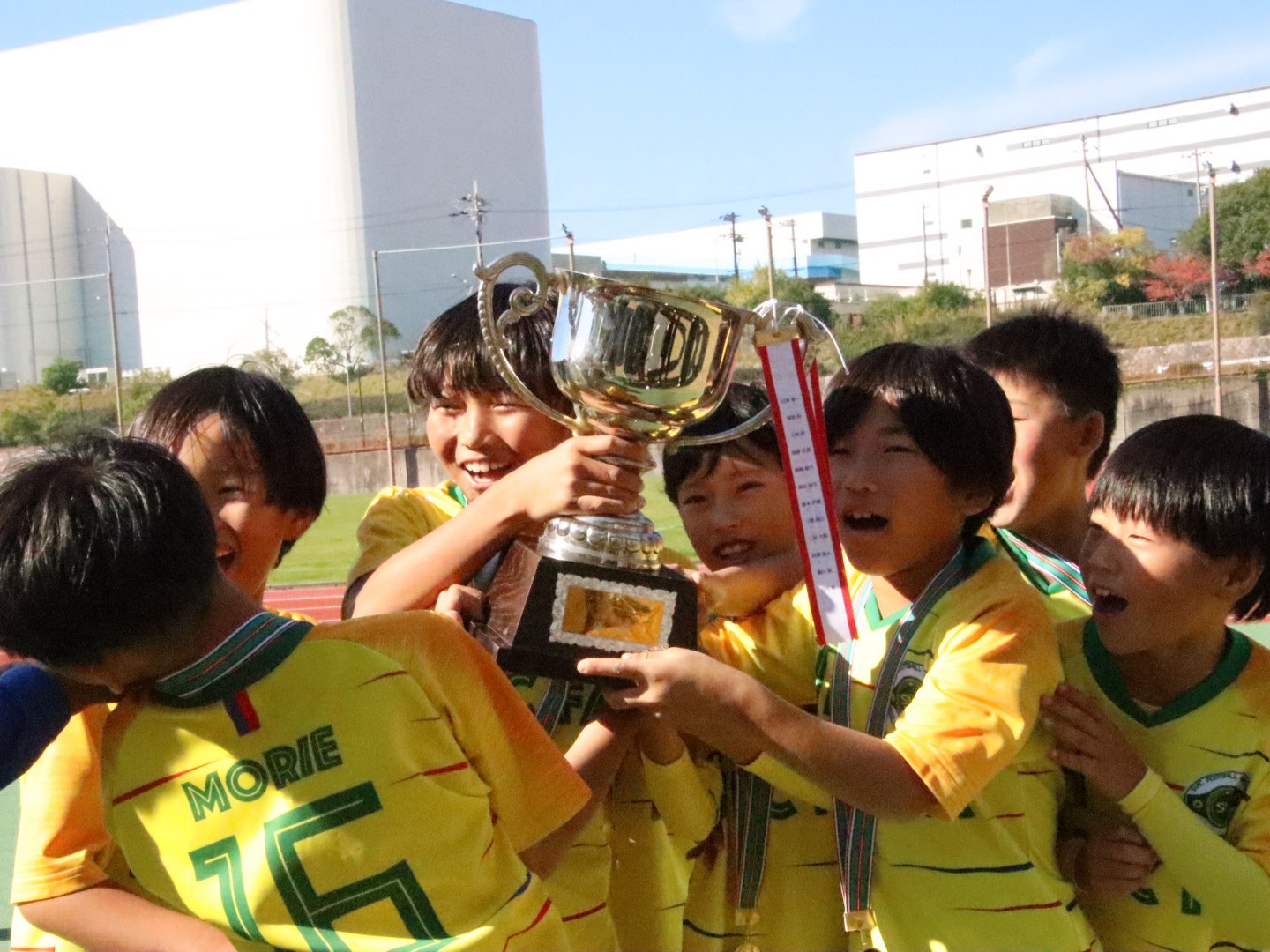 神戸市サッカー協会主催　第6回 3部Bチャレンジカップ（通称ゼビオ カップ） 優勝！