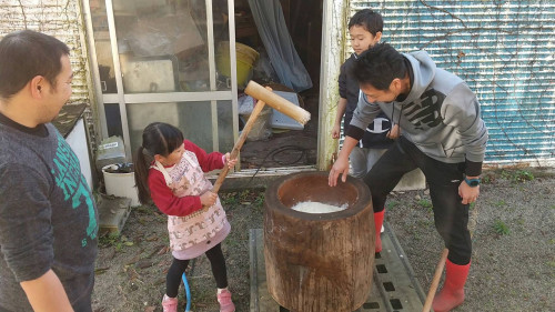 餅つき