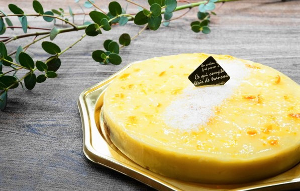 ホワイトチョコチーズケーキ 甘夏入り