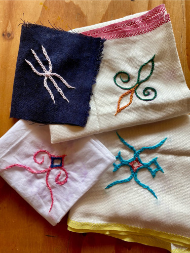 アイヌ刺繍ワークショップ