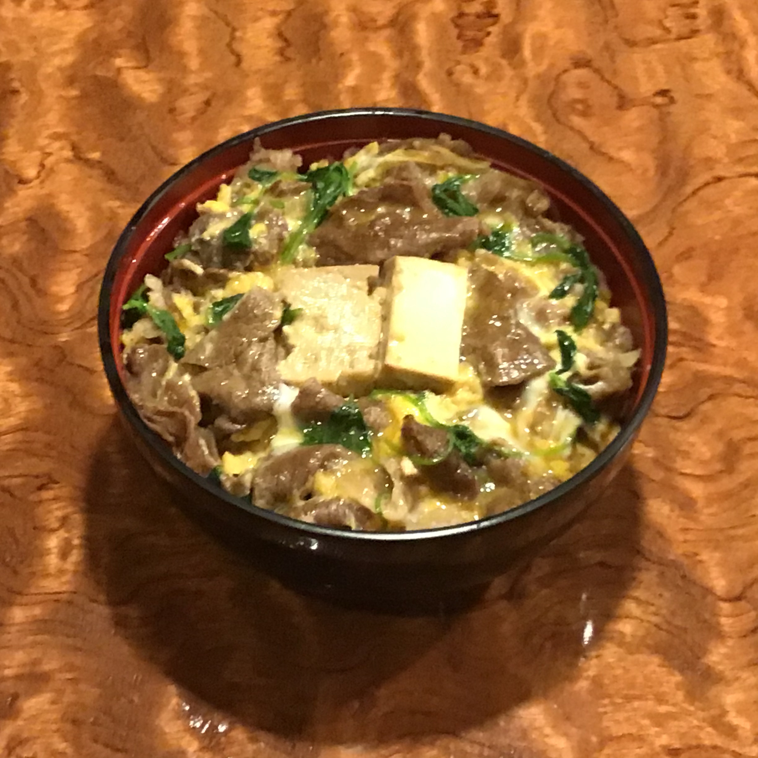 特選A5和牛のすき焼き丼