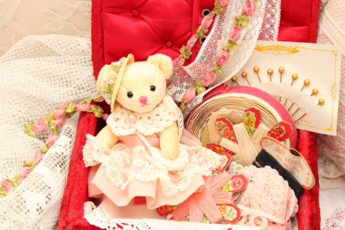 お帽子付きの小さなベアたちを出品します