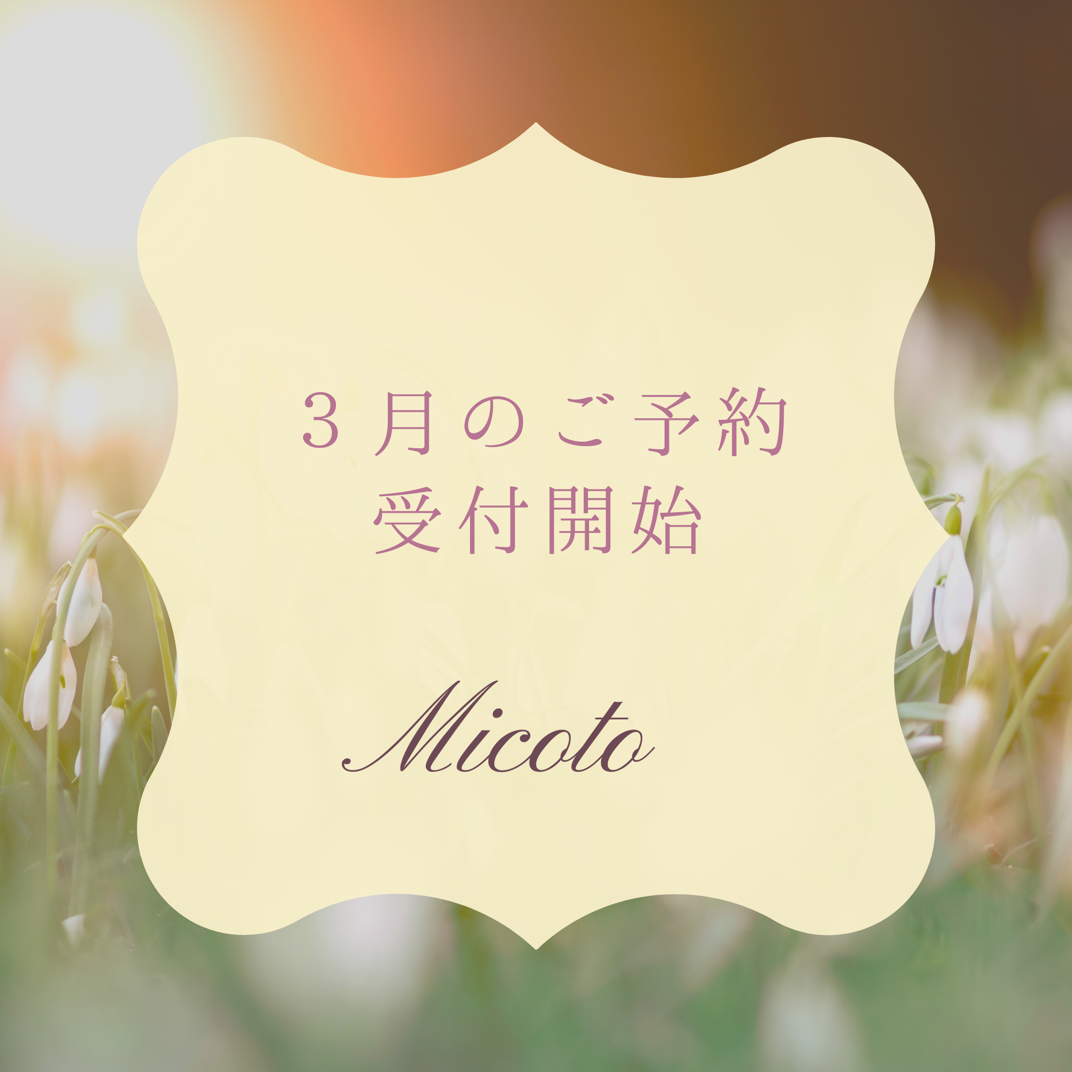 全メニューご予約受付開始