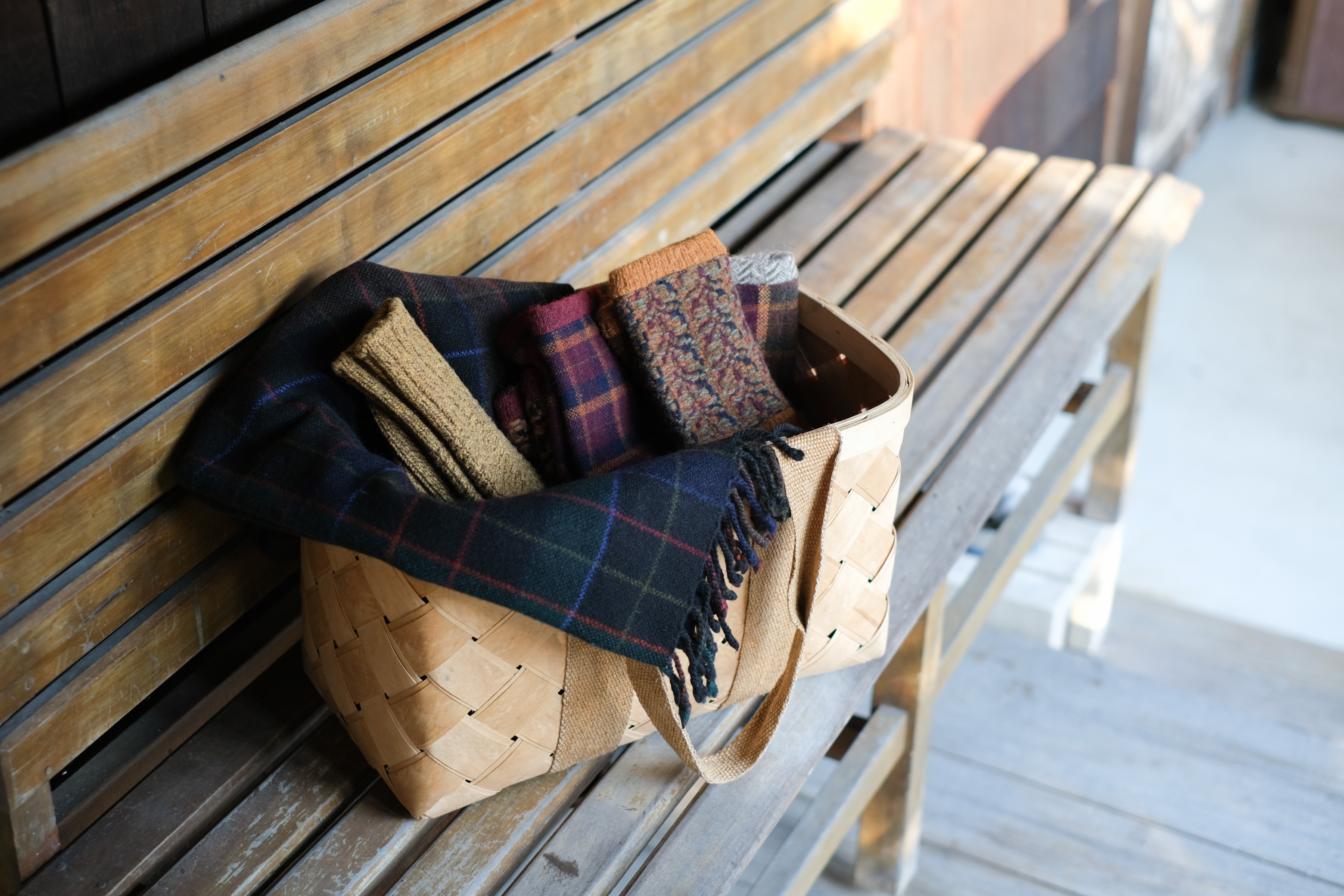 【blog】あたたかな布物で体をあたためる