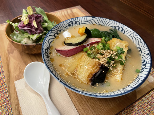 帰って来たヴィーガンラーメン！