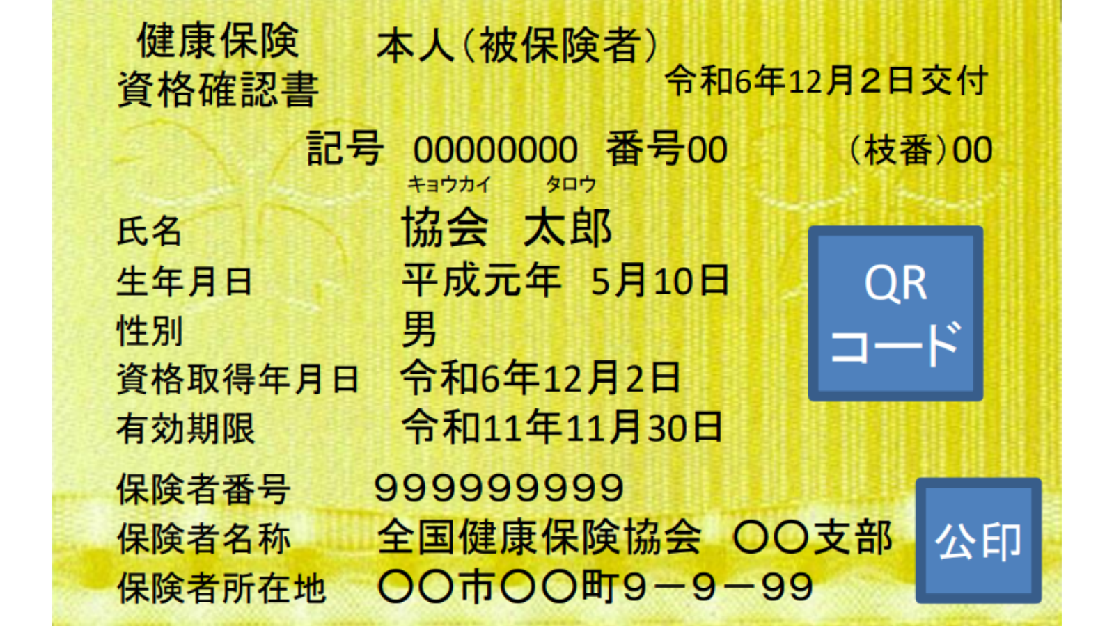 資格確認書を自宅へ発送~協会けんぽ