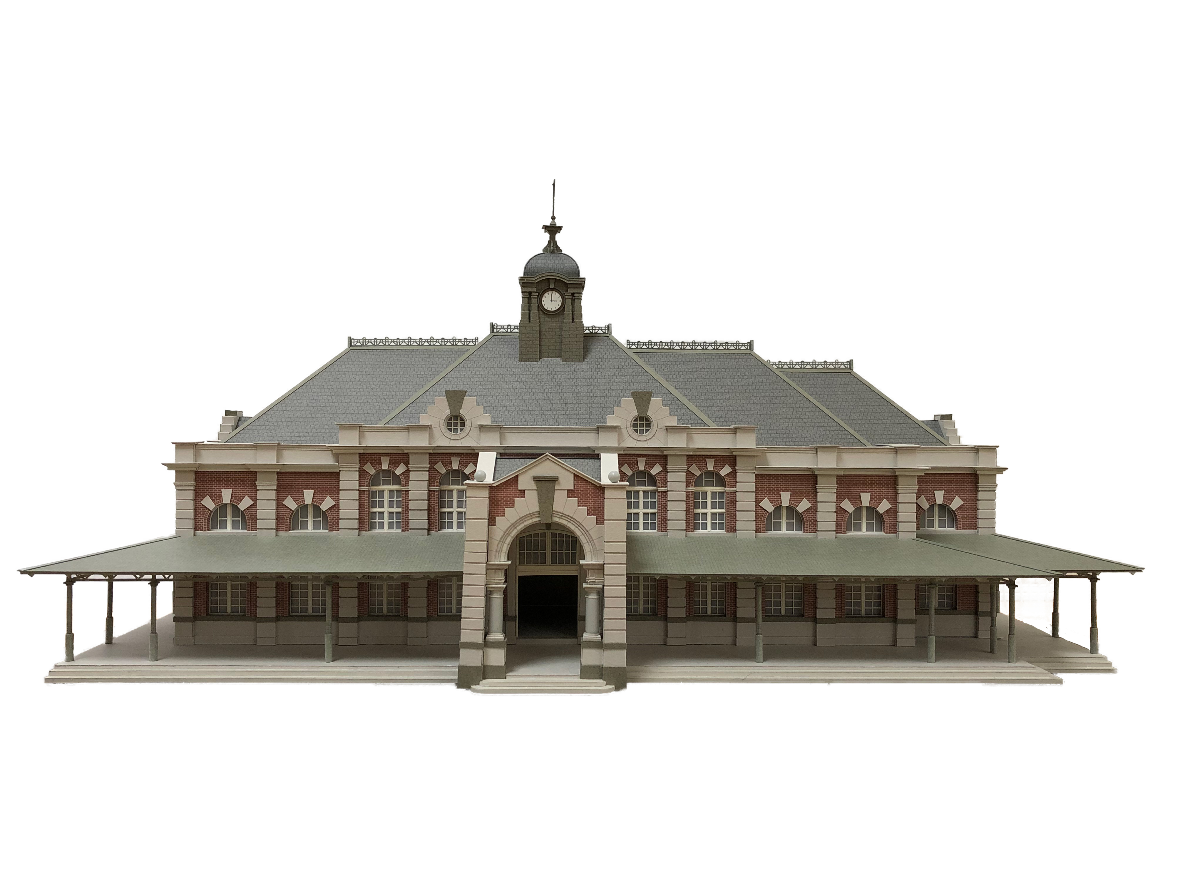 新竹驛の模型が完成しました！