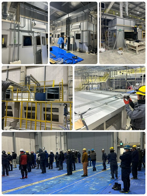 北上市　工場内工事