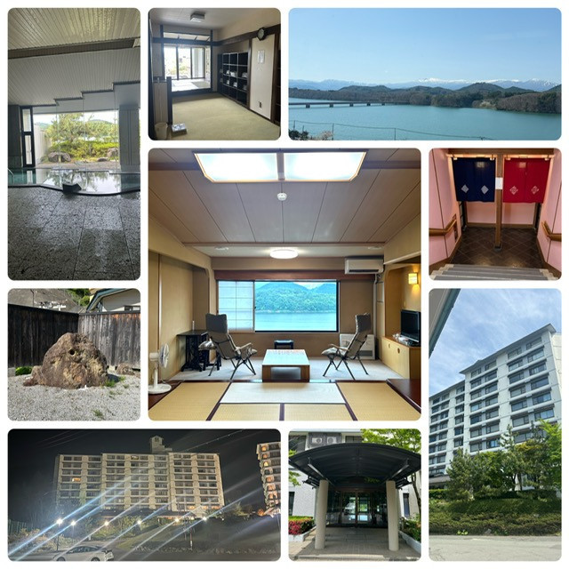 保養施設 温泉・展望最高です