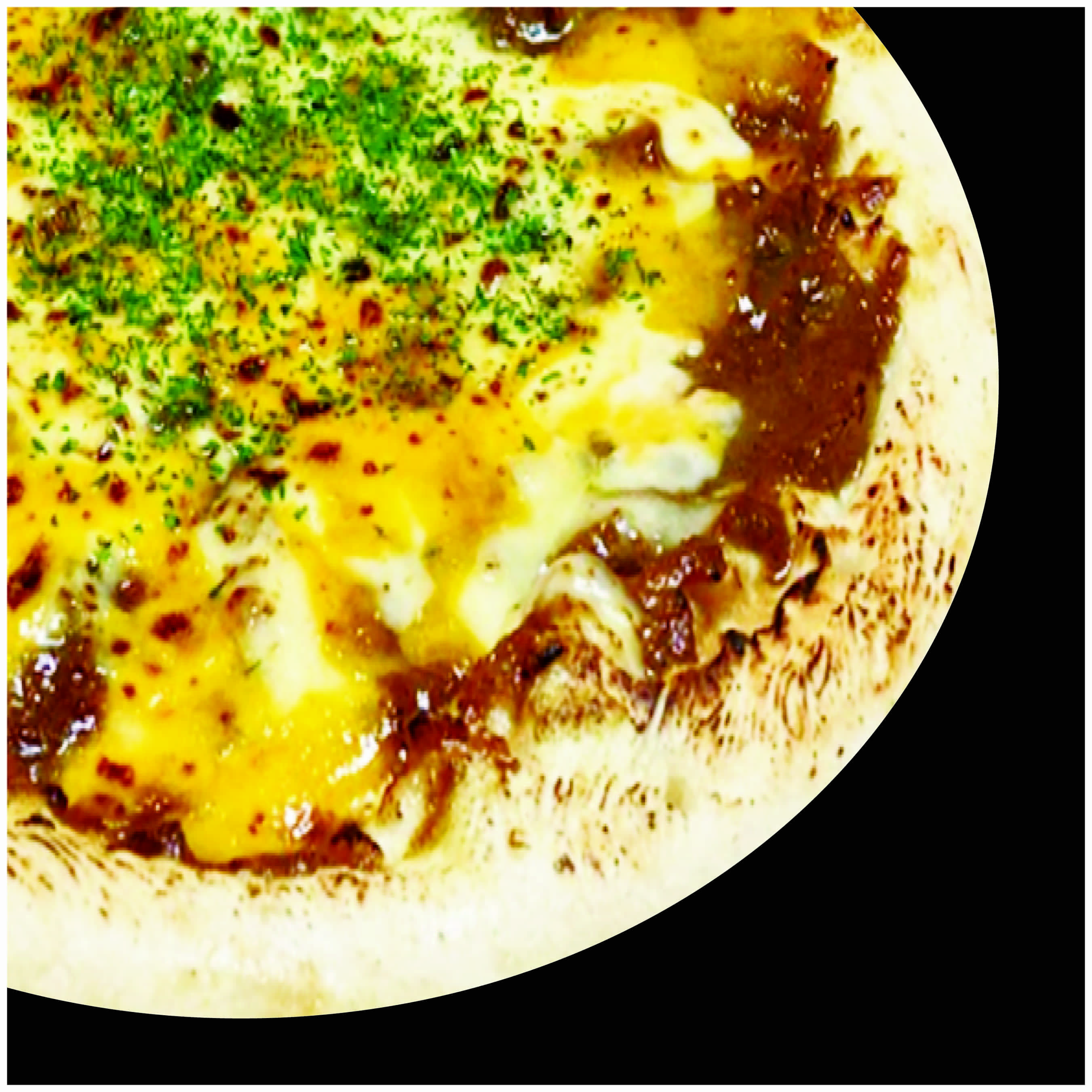 キーマカレーピザ