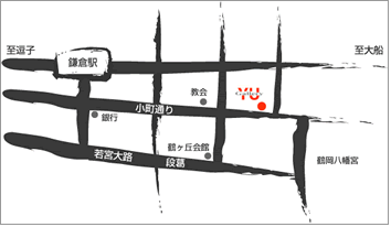鎌倉 ギャラリーユー map