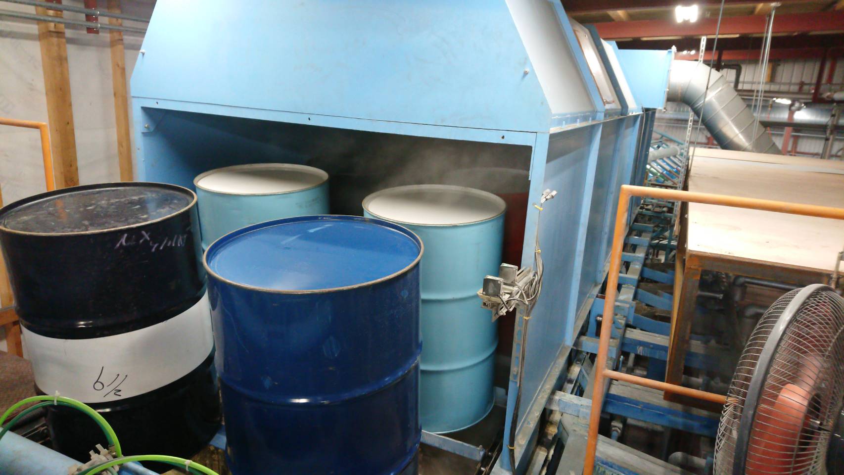 九州容器 小倉南工場 自動洗浄機
