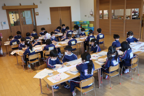 東背振幼稚園の皆さん、ありがとう