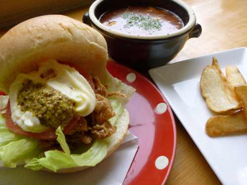 テリヤキゆばバーガーセット
