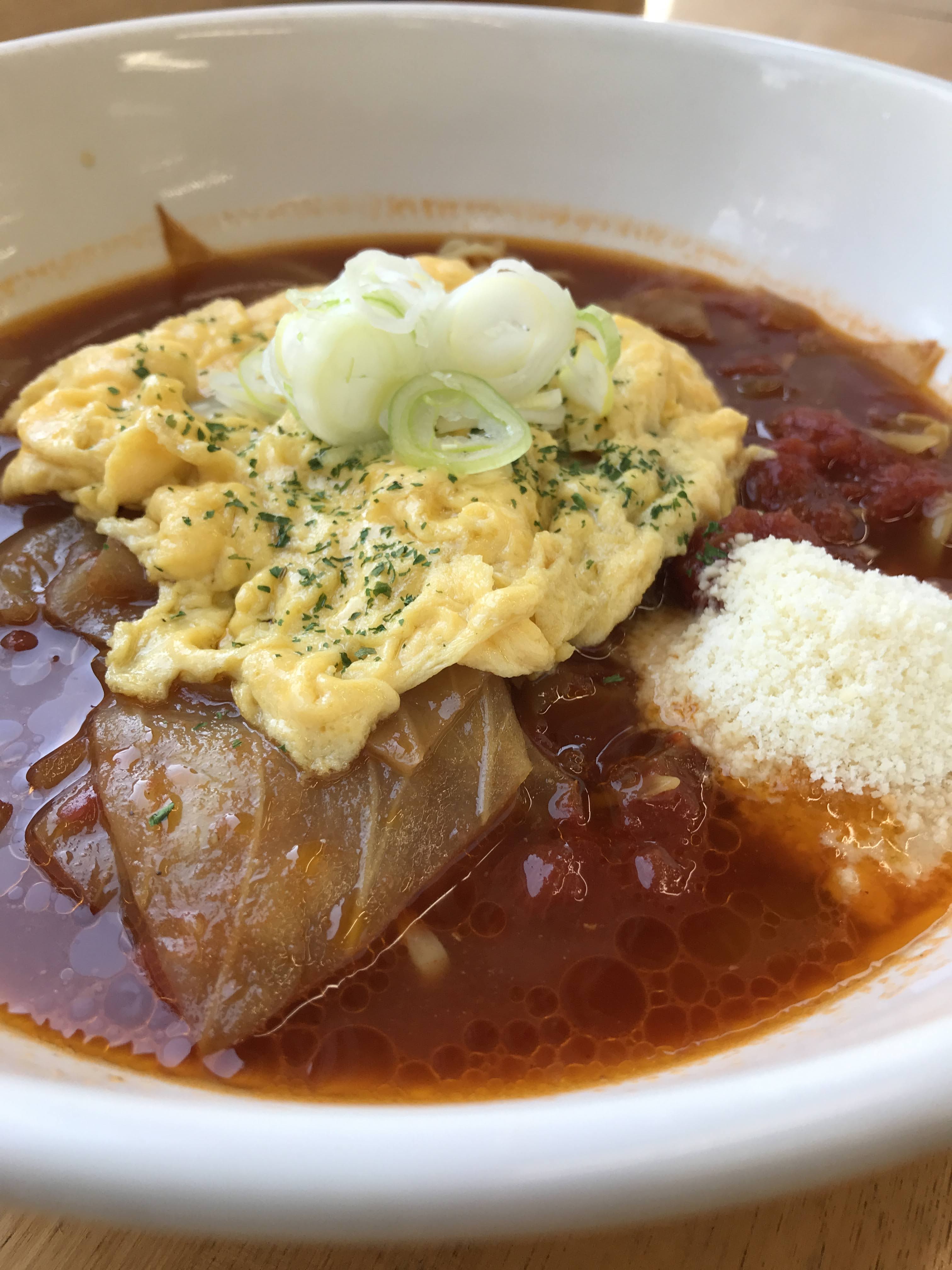 オムとまラーメン~チーズを添えて