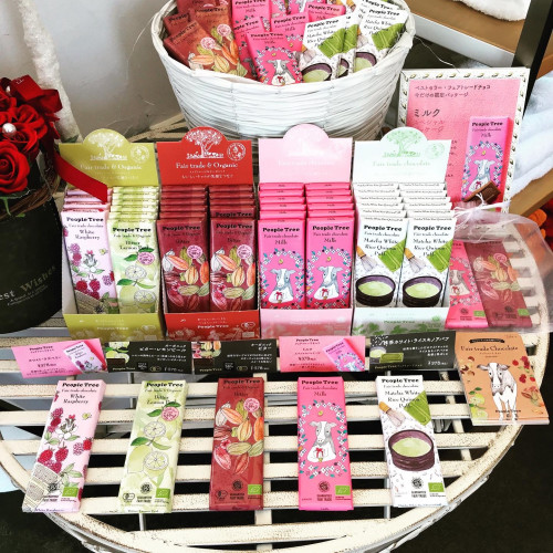 People Tree フェアトレードチョコ販売開始