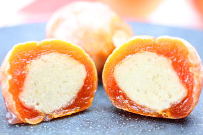 市田柿きんとん、本日8/28(土)より販売を開始☆彡