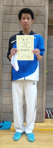 2023.11.5(日) 第329回大会 オープンシングルス戦  第2位　町田さん