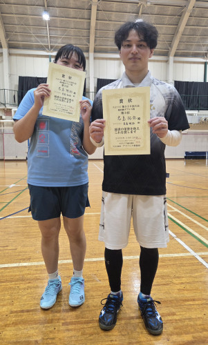 2025.10.26(日)第536回大会《超初級》ダブルス戦  第3位さん・さんペア