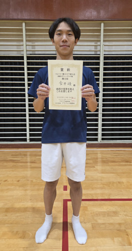 2025.10.26(日)第537回大会《初級OP》シングルス戦  第2位さん