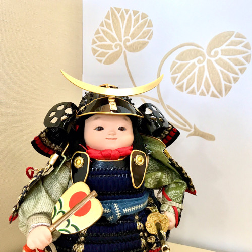 五月人形展示いたしました