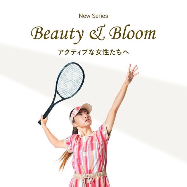【Yonex テニスウェア　「Beauty and Bloom」シリーズ